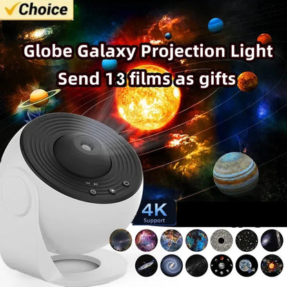 Starry Sky Night Light Galaxy Projector 360°Rotate